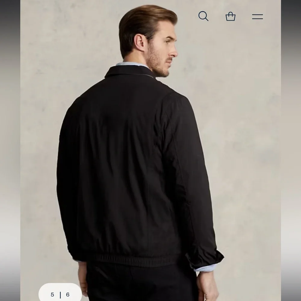 RALPH LAUREN- Bi-Swing Jacket in black - Picture 2 of 7